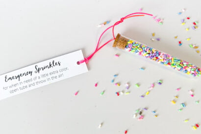 Emergency Sprinkles tube