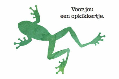 Opkikkertje Kaart