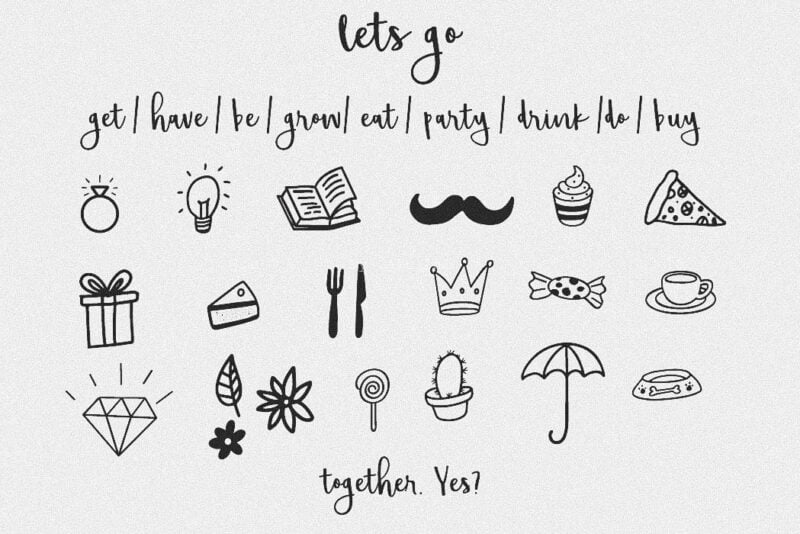 Let's go ... Together. Yes? Postcard