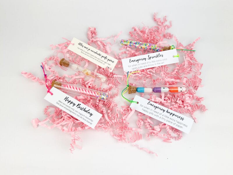 Set Van 4 Wensbuisjes